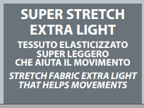 Tessuto stretch extralight nuovo